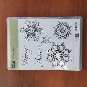 Stampin up...Merry Believe Snowflake Soiree